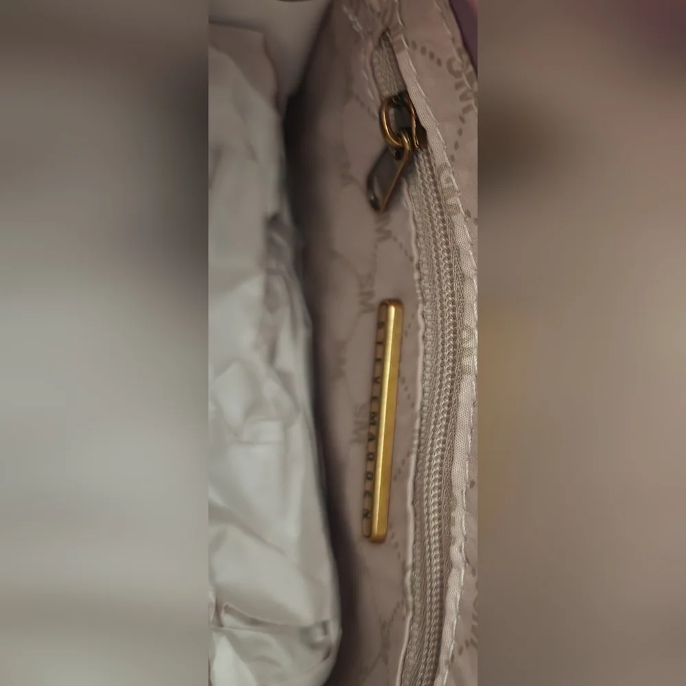 Steve Madden Bevelyn Purse Crossbody Plum Brand New With Tags - Picture 15 of 17